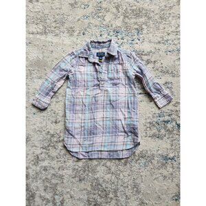 Ralph Lauren Toddler Girls Size 3T‎ Plaid Long Sleeve Toddler Dress